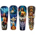 thumbnail image 1 of (I) (Juego 74-77) 4 Uds pegatinas tatuaje brazo serie personajes Cristo pegatinas tatuaje corporal 170x480mm, 1 of 9