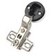 thumbnail image 2 of 2 Pcs Hinges （Including Screw） Glass Hinge With Cover Accessories Durable High-quality Cabinet Door Special Hinge Hardware, 2 of 8