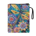 thumbnail image 2 of HELLHERO 1 pc Bible Cover Case with Pocket Classic Bible Carrier Tote Bag Protector Wrap Bag with Zipper for Mother Bible Carrying Case, 2 of 8