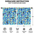 thumbnail image 2 of Camouflage 52x63in(132x160cm) Curtains 2 Panels for Kids Bedroom, Window Drapes for Kids Boys Girls Bedroom Curtains Designed To Spark Joy and Creativity, 2 of 5