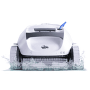 Restored Dolphin (2025 Model) E10 Automatic Robotic Pool Vacuum Cleaner, Active Scrubber Brush, Top Load Filters Access, Ideal for Above-Ground Pools up to 30 FT in Length (Refurbished)