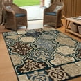 thumbnail image 6 of Orian Four Seasons Area Rug 1835 Indoor/Outdoor Multi Squares Blocks Floor Decor Modern Carpet, 6 of 6