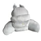 thumbnail image 4 of Cojín de respaldo Cojín de silla con reposabrazos Cojín de cintura para la comodidad de la cama Respaldo de felpa Gris, 4 of 6