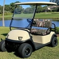 thumbnail image 2 of Uorisanigo Golf Cart Seat Covers Club Car Durable Seat Cushion Front Sets Camo American Flag Deer Hunter Elastic Backrest and Seat Covers for Club Car Dress UP Older Golf Cart Vinyl Seat, 2 of 7