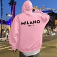 thumbnail image 1 of WILLBEST Sudadera Deportiva para Hombre con Capucha y Estampado De Letras para Uso Informal y Atuendos Elegantes Mediana​​, 1 of 5