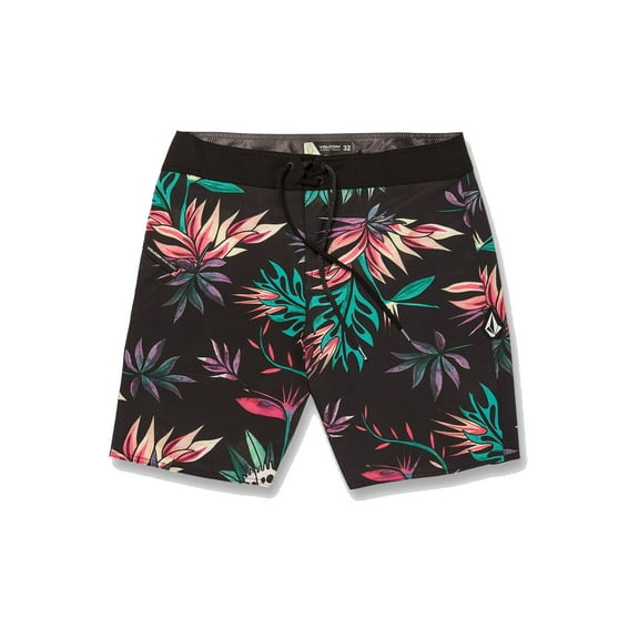 Volcom V Entertainment Pepper Mod 19 Boardshorts Black men in size 30" Waist (S)
