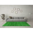 thumbnail image 3 of Ahgly Company Indoor Rectangle Abstract Green Modern Area Rugs, 4' x 6', 3 of 4