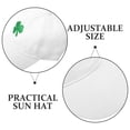 thumbnail image 2 of KAKOWELY Gorra de béisbol ajustable con bordado de trébol para el Día de San Patricio para hombres y mujeres, 2 of 5