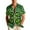 Green#25, variant on UVEASISHA Mens St. Patrick's Day Hawaiian Shirts Short Sleeve Green Clover Printed Beach Shirt Lapel Collar Button Down Irish Shamrock Graphic Shirts Green#25 XXL