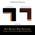 thumbnail image 3 of Framerly - SHSU Communication Diploma Frame with Black and Bright Orange Mat, 3 of 9