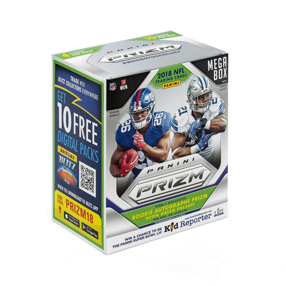 2018 Panini Prizm Football Mega Box