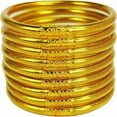 thumbnail image 3 of 9-Piece Glitter & Jelly Bracelet Set - Sparkle & Shine Your Way!, 3 of 5