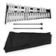 thumbnail image 4 of Xilófono de 32 notas Glockenspiel educativo Base de madera Barras de aluminio sólido con mazos Instrumento musical de percusión con bolsa de transporte para niños Adultos Tomshoo Xilófono, 4 of 6