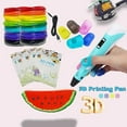 3D Pen for Children 3D Drawing Printing Pen with LCD Screen Compatible ...