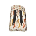 thumbnail image 3 of Sikiie Dachshund Print Flip Double-layer Pencil Case, All-purpose Stationery Bag for Study and Office, Zipper Design, Unisex, 3 of 7