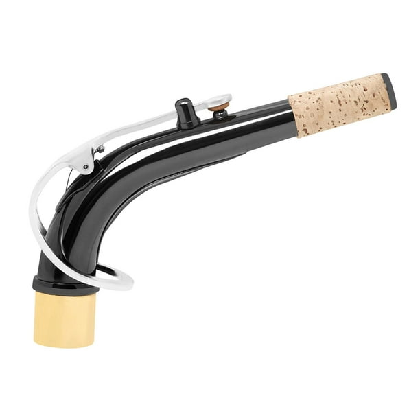 Cuello de saxofón alto Latón, duradero, pieza de repuesto, accesorios de viento de madera para saxofón alto mi Argén