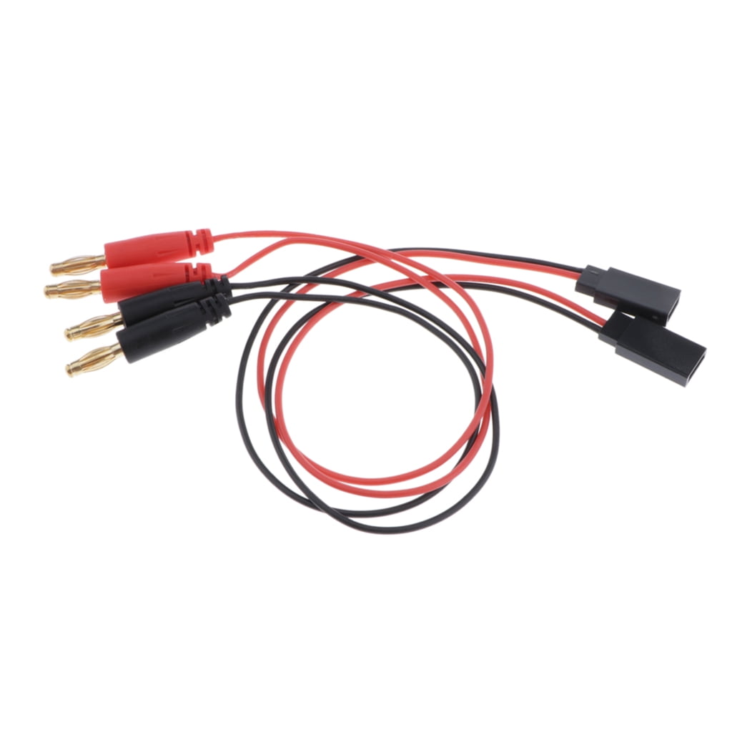 Cables De Prueba Para Multímetro - 2 Unidades, 4 Mm A Conector Banana, Rojo Y Negro, Longitud 103 Cm, Corriente 15A