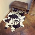 thumbnail image 4 of Easy Clean Cow Print Rug, Non-Slip Faux Cowhide Area Mat for Chic Bedroom Decor, Microfiber Comfort, Versatile Use for Living Room, Fireplace Area, 43.3"L x 29.5"W, 4 of 6