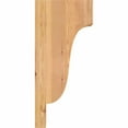 thumbnail image 3 of 5 1/2"W x 10"D x 22"H Newport Smooth Corbel, Western Red Cedar, 3 of 9