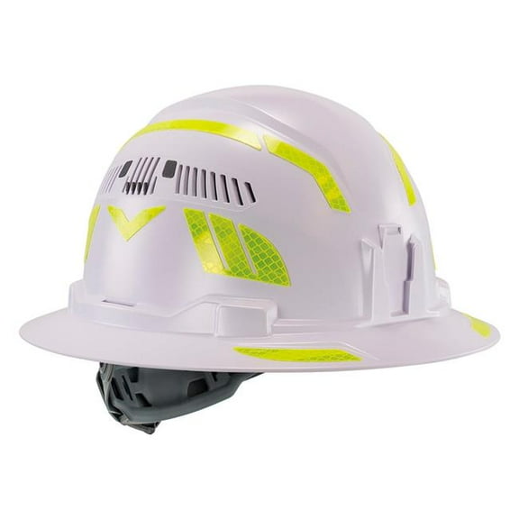 Ergodyne B3168789 Skullerz 8961 Single Reflective Hard Hat & Safety Helmet Sticker Kit - Yellow