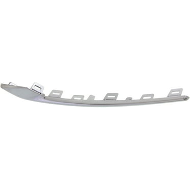 Front Bumper Trim Compatible with HONDA ODYSSEY 2014-2017 Left Driver Side Upper Fog Light Cover Molding Chrome