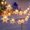 B #0, variant on Vaidha Christmas Lights 10 LED Snowflake String Lights Battery Operated Lights For Bedroom Patio Room Garden Party Home Xmas Decor Indoor Outdoor Christmas Tree Decor