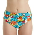 thumbnail image 3 of Panache TROPICAL PRINT Leila Midi Bikini Swim Bottom, UK Small, 3 of 4