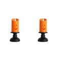 thumbnail image 1 of Advancent de Halloween de 1/12 Uds., candelabro LED colorido sin llama, decoración de mesa, calabaza, decoración de fiesta de Halloween Type1 NO1 Advancent CBP254904, 1 of 6