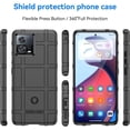 thumbnail image 2 of Case for Motorola Moto S30 Pro, Heavy Duty Shockproof Military Grade Drop Tested Field Phone Case Bumper Rugged Cover for Moto Edge 30 Fusion/S30 Pro HD Black, 2 of 7