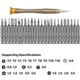 thumbnail image 6 of Screwdrivers Repair Tools Kit Set, 25 IN 1 Universal Screwdriver, Eyeglass Repair Tool Kit, Watch Repair Screwdriver Set for Watch, Eyeglasses, Jewelry, Camera Repair, 6 of 8