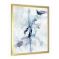 thumbnail image 2 of Designart 'Abstract Of Clouds Dark Blue Colored IV' Modern Framed Art Print, 2 of 4