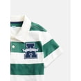 thumbnail image 3 of Wonder Nation Toddler Boys Rugby Polo Shirt with Short Sleeves, Sizes 12M-5T, 3 of 4