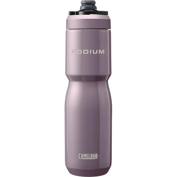 Podium Steel Insulated Stainless Steel Bike Water Violet, 22oz