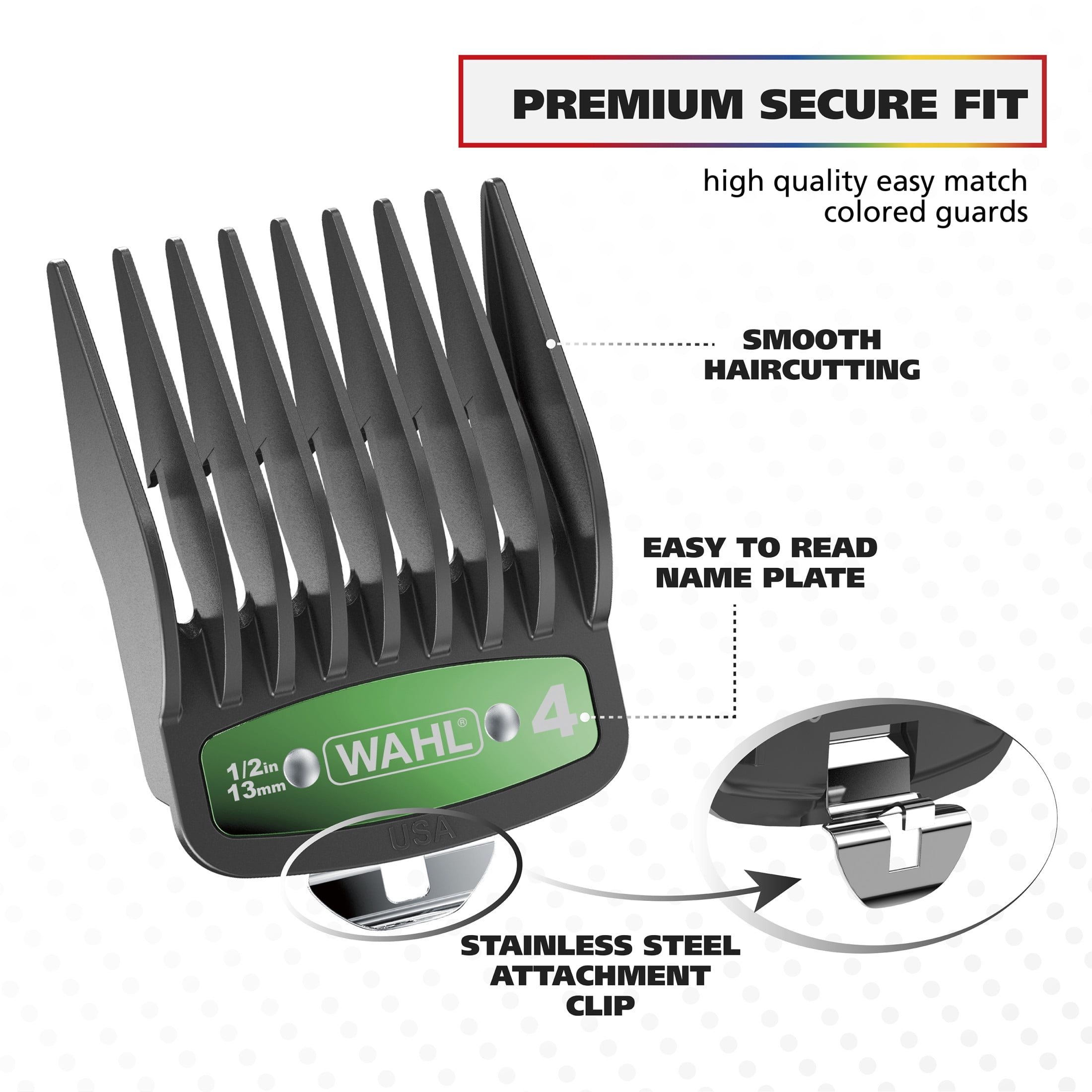 Wahl Pro Series Platinum Combo Kit for Men & Women, Premium Hair Clipper Black/ Corded 79804-100