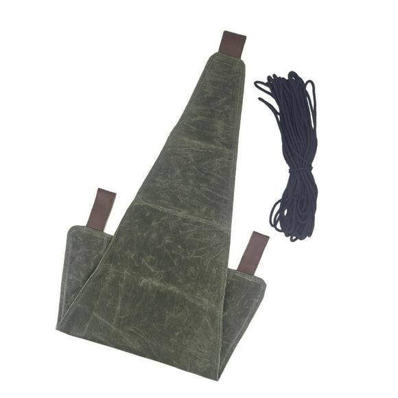 Tela para taburete con trípode, tela para silla de Camping DIY para pesca, senderismo y montañismo verde oscuro