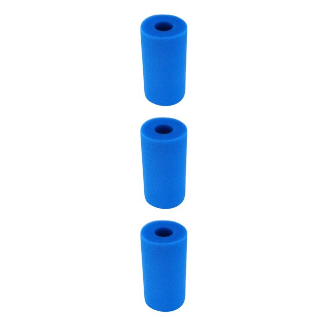 Soidarity Cartucho de esponja de espuma PU para filtrado de piscinas, reemplazo de mantenimiento de limpieza interior para H/Type S1/A azul 20x10x4cm Type1 NO1 Soidarity CBP258126