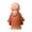 C, variant on Resin Zen Monk Figurine Small Meditation Decor for Home Living Room Tea Table Desk Cute Buddhist Monk Doll