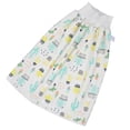 thumbnail image 4 of 1pc Falda de pañal para bebé Pantalones de entrenamiento de algodón Falda de pañal transpirable Falda para orinar, 4 of 5
