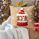 thumbnail image 4 of Funda de cojín decorativa navideña para sofá, sillón o cama | Decoración navideña de invierno para el hogar | Funda de almohada navideña con copos de nieve, 4 of 6