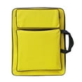 thumbnail image 2 of Art Portfolio Case Kids Organizador de almacenamiento de viaje Sketch Bag Artistas Mochila para pantalla de visualización Bandeja de mezcla Amarillo Macarena Caso de la cartera de arte, 2 of 8
