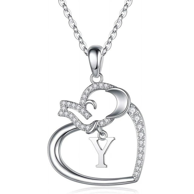 Fiudx Collar In Colgante Corazon de Buena Suerte para Mujer