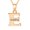 E, variant on EDHITNR Personalized Name Necklace, Custom Letter Pendant Jewelry for Women, Fashion Initial Necklace Gift, 26 English Alphabet Copper Chain Necklace for Birthday Holiday Travel