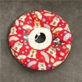 thumbnail image 3 of PENGXIANG Collier Anti-Morsure pour Animaux Collier Circulaire Elizabeth Col Réglable Coton Imperméable Cône E-Collier pour Chat et Chien, 3 of 6