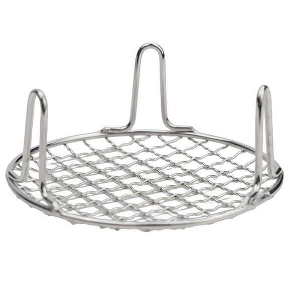15/20/25/30.5Cm Stainless Steel Round Grid Net Barbecue Net Baking Tray Bbq Grid With Leg Cooling Rack Steam Baking Rack
