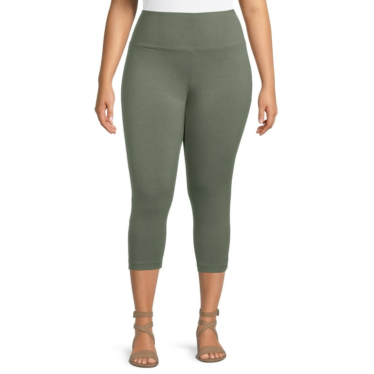 Walmart capri leggings deals plus size