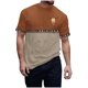 thumbnail image 1 of Camisas de Manga Larga para Hombres Imprimir Casual Cuello Redondo Blusa de Manga Corta, Camisas de Lino para Hombres, 1 of 9