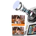 thumbnail image 6 of 5K Ultra HD 80MP Digital Camera Dual Display Autofocus 18x Zoom WiFi Camera with Flash Light for Vlogging (3.94 in / 10 cm, White), 6 of 9