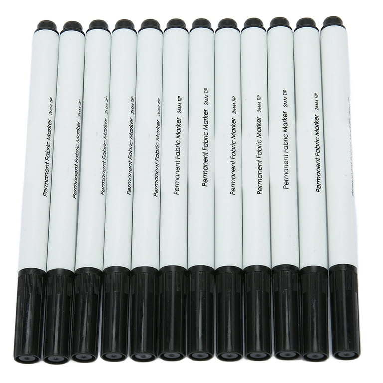 12pcs Disappearing Ink Fabric Marker Pen Marking and Tracing Tools, Yellow
