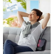 VIKTOR JURGEN Neck Massage Pillow Shiatsu Deep Kneading Shoulder Back and Foot Massager with Heat-Relaxation Gifts for Women/Men/Dad/Mom
