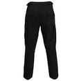 thumbnail image 2 of Rothco Rip-Stop BDU Pants, Black, XS (23"-27" Waist), 2 of 4